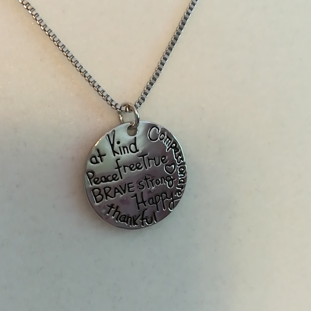 "Be" Inspirational Necklace